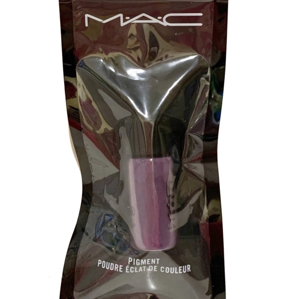 MAC Pigment Color Powder Rich Purple 0.09oz 2.5 g Makeup Eye Shadow Travel New